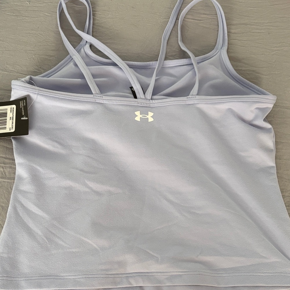 Under Armour light blue  Double Strap Tank
